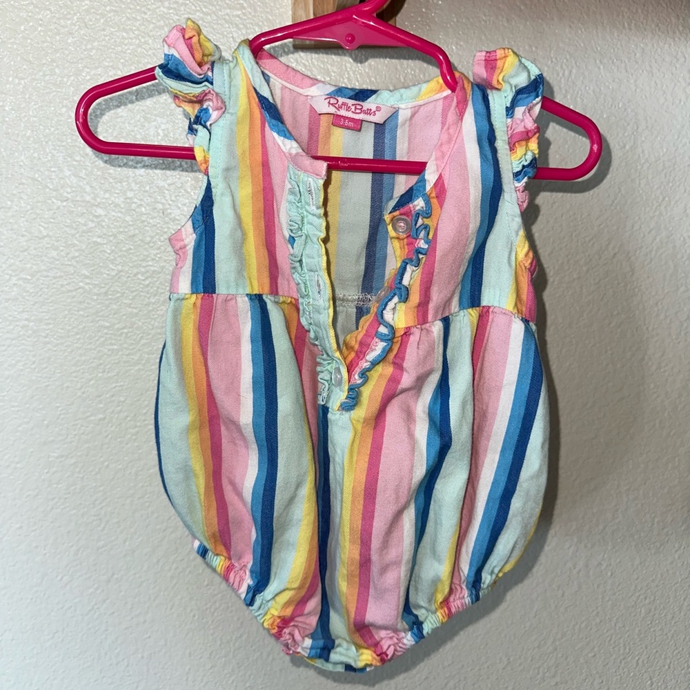 Ruffle butts romper